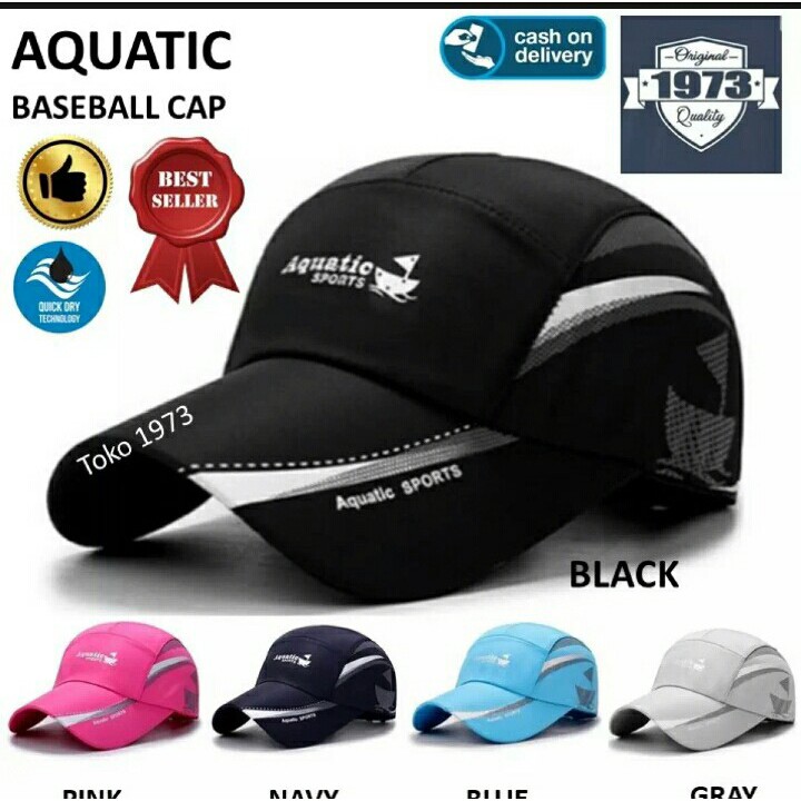 Jual Topi baseball model SPORT AQUATIC terbaru | Shopee Indonesia