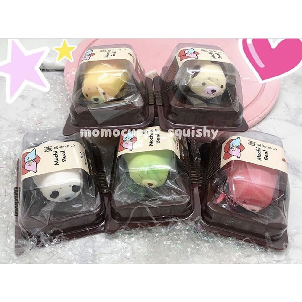 Mini mochi best sale seal squishy