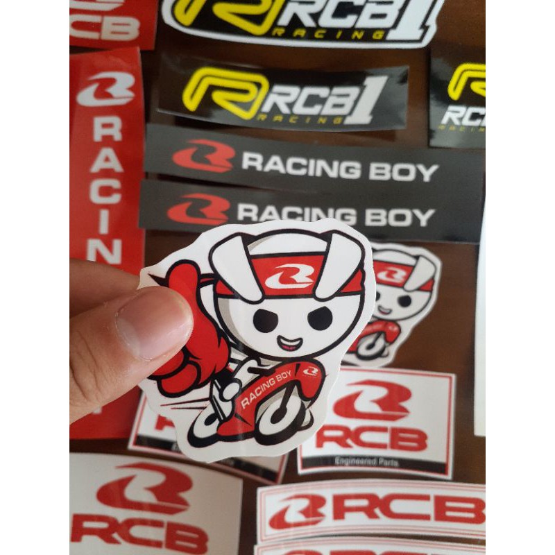 Jual stiker sticker pack RCB Racing Boy rcb1 | Shopee Indonesia