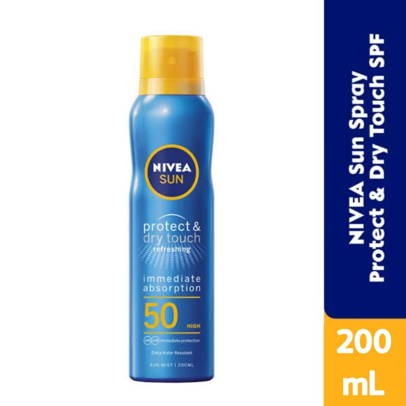 Jual Nivea Sun Protect And Dry Touch Refreshing Spf 50 Spray 200ml Shopee Indonesia 1870