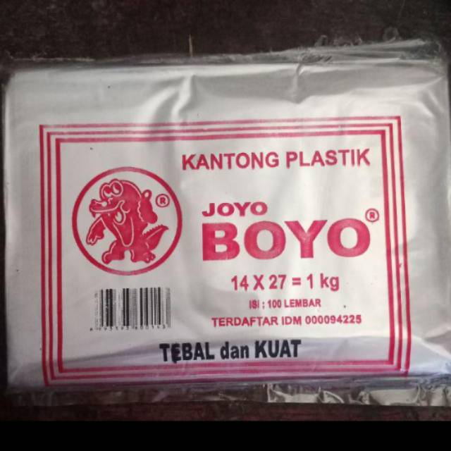 Jual Plastik Joyo Boyo 1 Kg 1 Pak Shopee Indonesia 4362