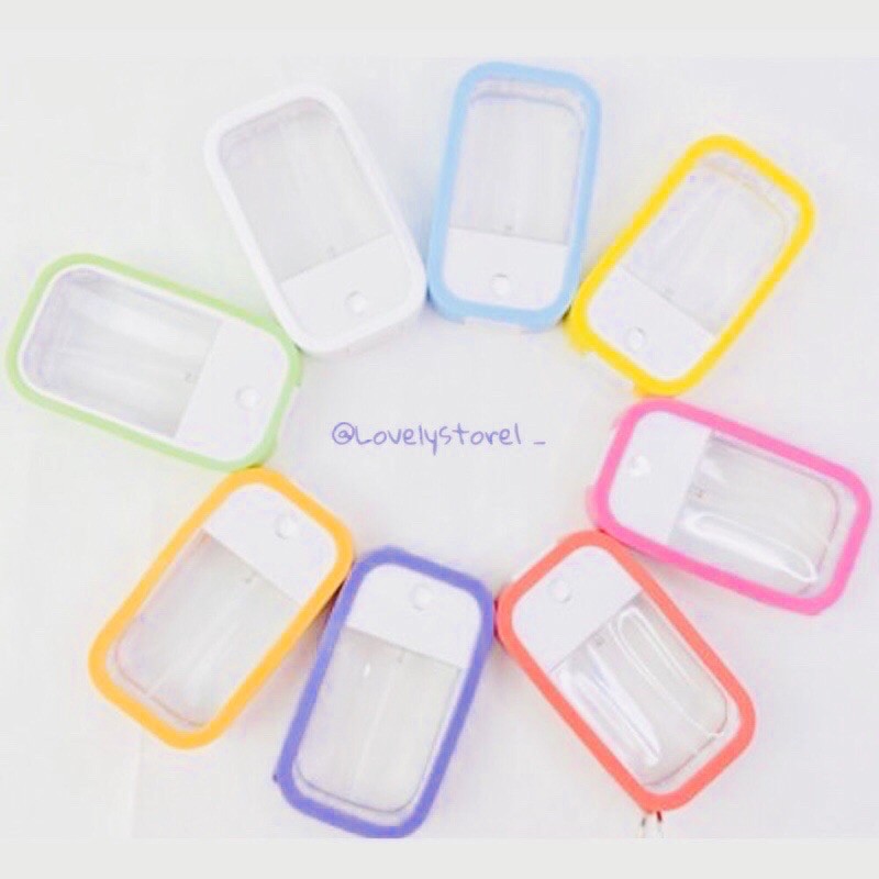 Jual Botol spray kotak hand sanitizer tuca touchland diy essential oil