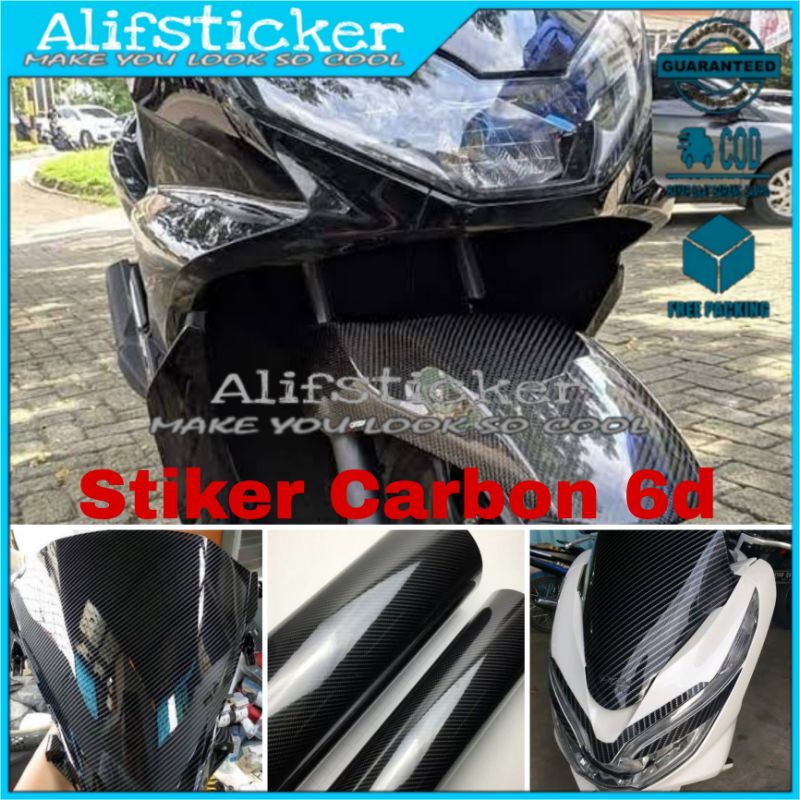 Jual Stiker Skotlet Carbon 6d Super Glossy Shopee Indonesia