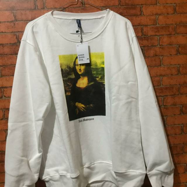 Jual CREWNECK H M MONALISA Shopee Indonesia