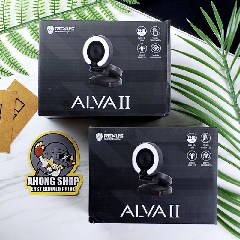 Jual WEBCAM REXUS ALVA II SW-RX03 FULL HD 1080 | Shopee Indonesia