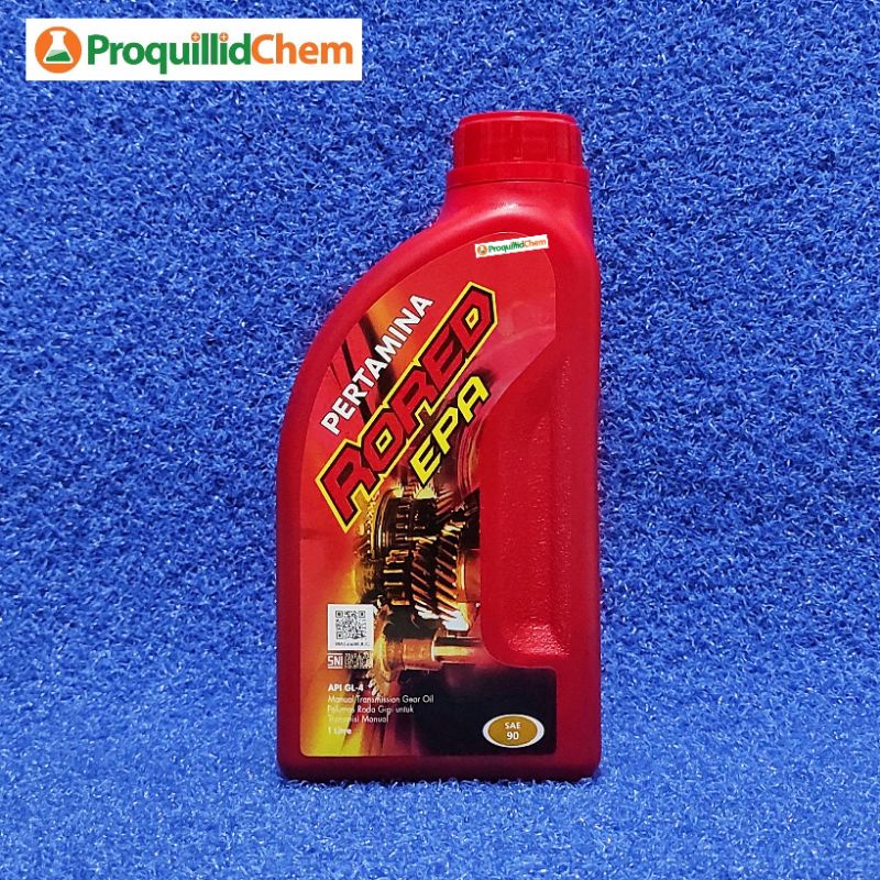 Jual PERTAMINA RORED EPA SAE 90 API GL4 GEAR OIL 1L OLI GARDAN MOBIL