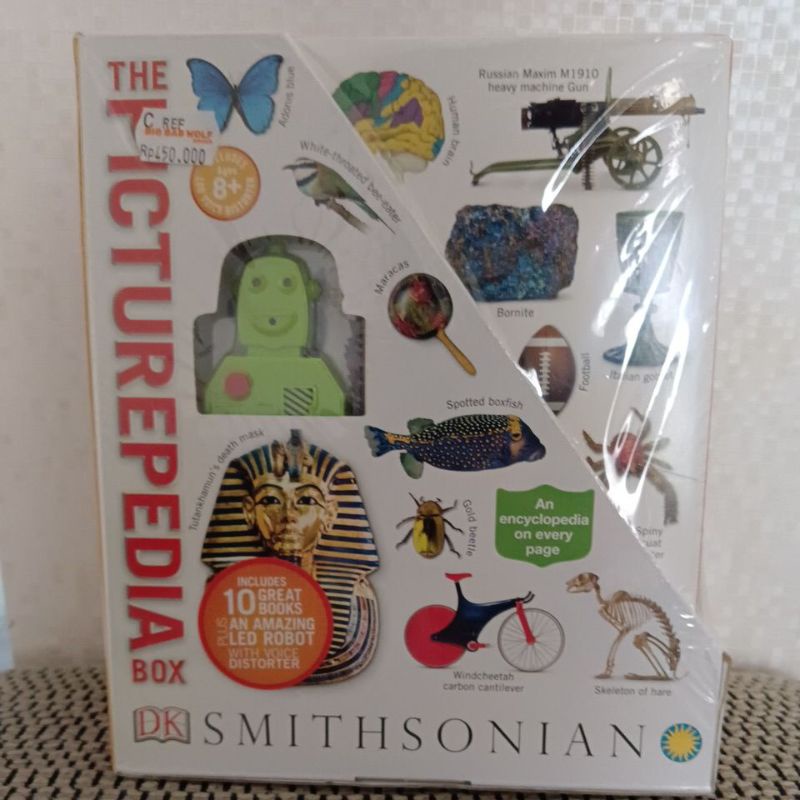 Jual DK The Picturepedia Boxset (10 books and LED Robot) | Shopee Indonesia