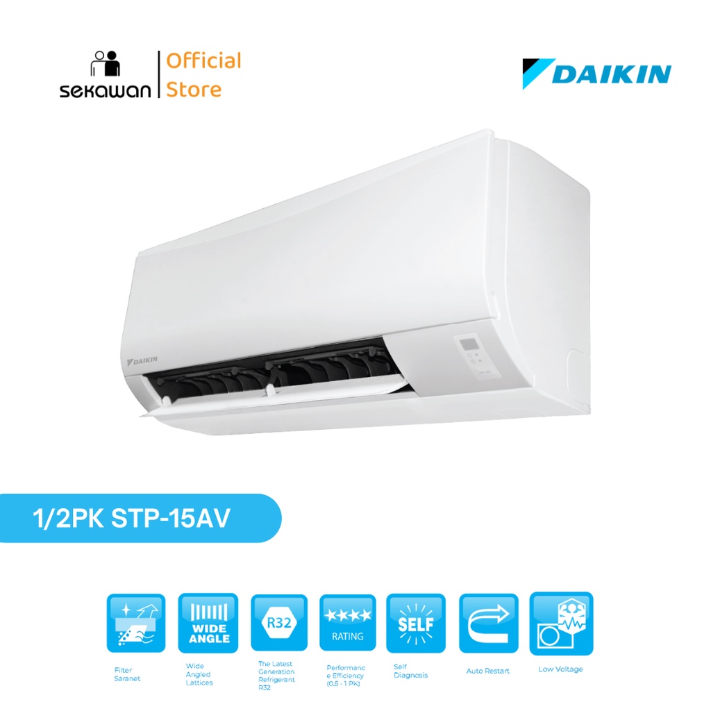 Jual AC Daikin 1/2 Pk MURAH PADANG STP15AV 149 Standard | Shopee Indonesia