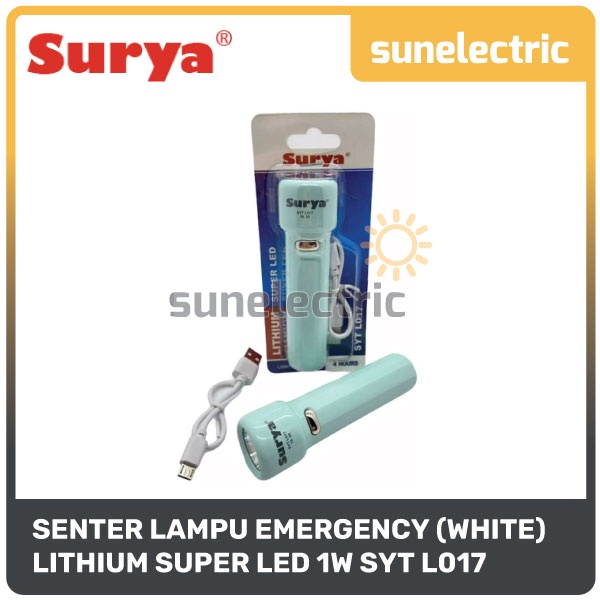 Jual Surya SYT-L017 Senter Led Mini Super Terang Flashlight Super LED ...