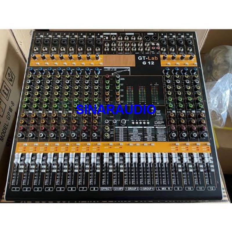 Jual MIXER GTLAB G 12 MIXER 12 CHANNEL GT-LAB G12 ORIGINAL | Shopee ...