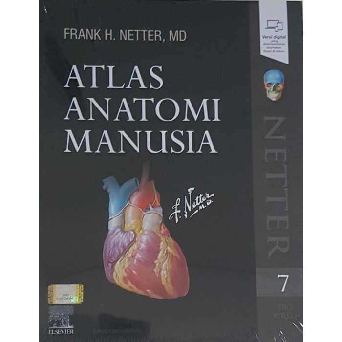 Jual Buku ORI - Buku Atlas Anatomi Manusia Edisi 7 Frank H Netter ...