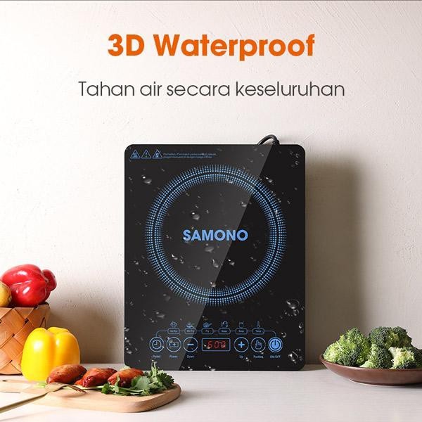 Jual Kompor Listrik Induksi Samono Ws Smart Waterproof High Quality Murah Ws Shopee