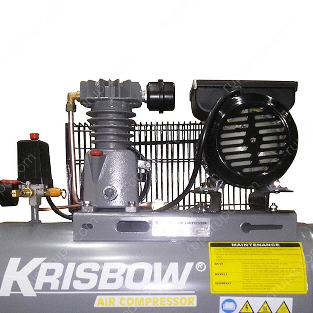 Jual Krisbow Mesin Kompresor Angin listrik / Air Compressor 2hp 10 Bar ...