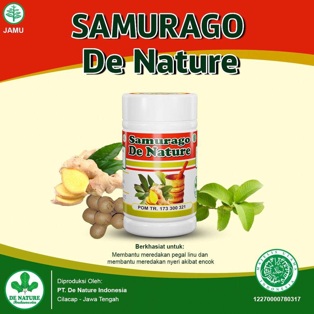 Jual Samurago Obat Asam Urat dan Rematik Herbal Ampuh di Sendi Tangan ...