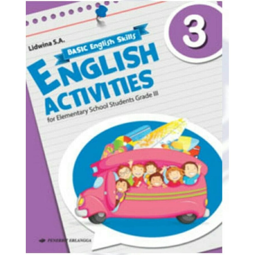 Jual Buku Erlangga Original English Activities Grade 3 Elementary