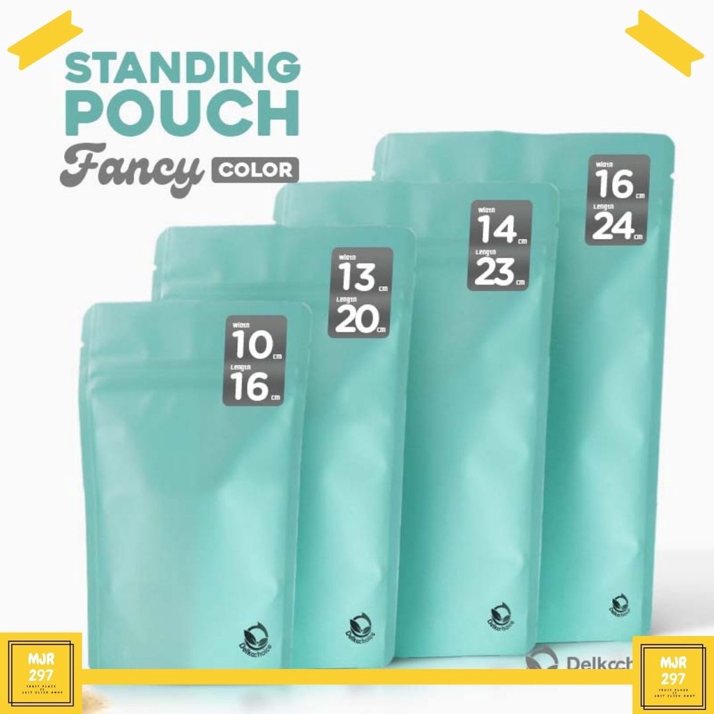Jual STANDING POUCH PLASTIK KEMASAN MAKANAN SNACK NON WINDOW TOSCA ...