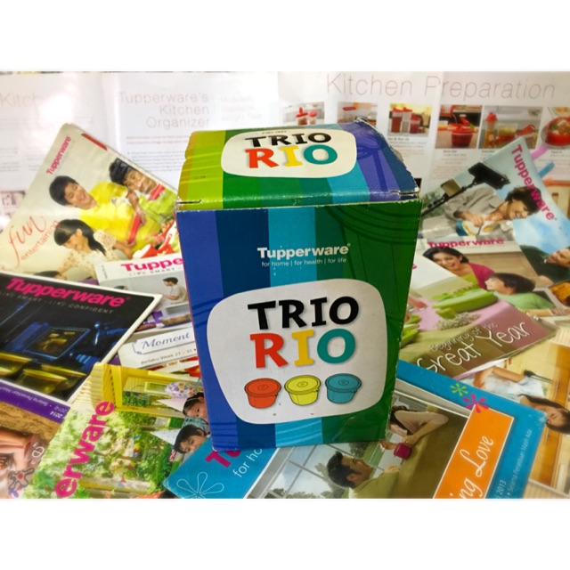 Jual Tupperware Trio Rio | Shopee Indonesia