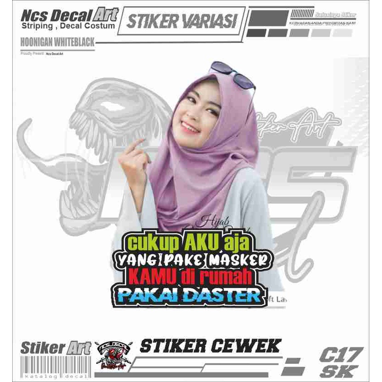 Jual Stiker Cewek Stiker Mobil Stiker Motor Stiker Truk Stiker Variasi Stiker Cewek Vektor 7505