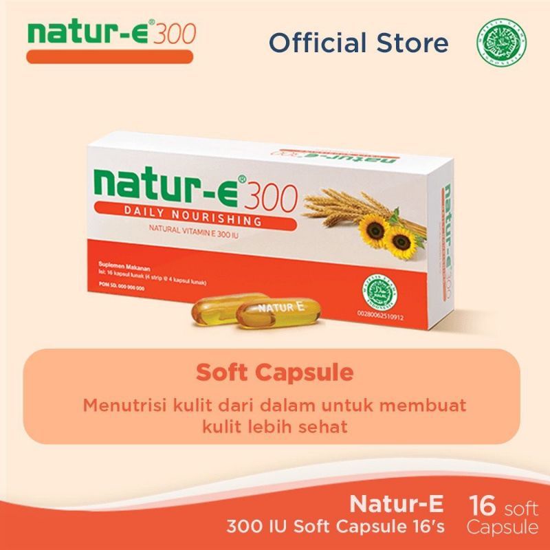 Jual Natur-e 300iu 16 kapsul BONUS CDR | Shopee Indonesia