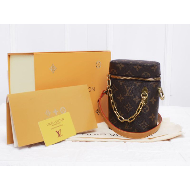Louis Vuitton Phone Box Monogram Legacy Brown, Fesyen Wanita, Tas