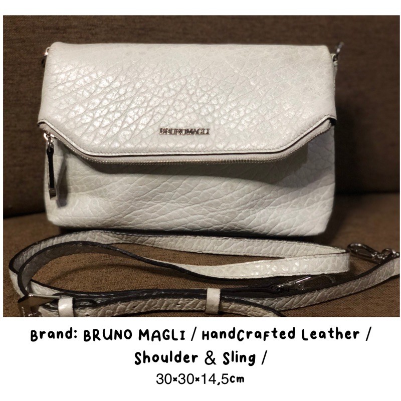 Jual PRELOVED BRUNO MAGLI SLINGBAG Shopee Indonesia