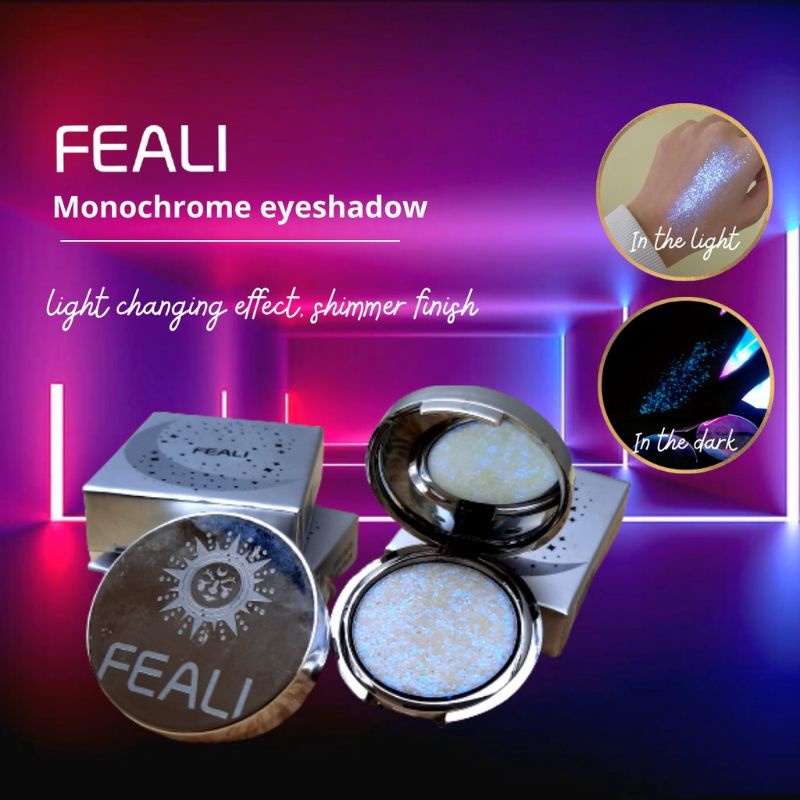 Jual Feali Glitter eyeshadow makeUp Shimmer eyeshadow palette