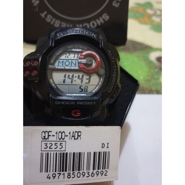 G shock outlet gdf 100 harga