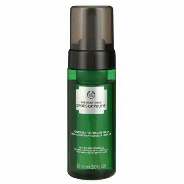 Jual The Body Shop Drops of Youth Gentle Foaming Wash 150ml Shopee