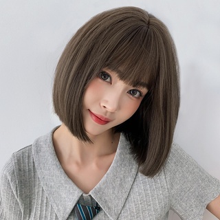 Jual Wig Pendek Wanita Rambut Gaya KoreaBOBOLucu Kartun Poni Wajah ...