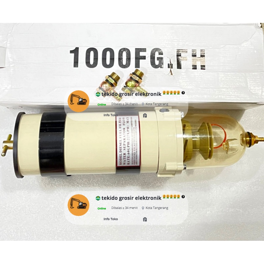 Jual FILTER RACOR 1000FH 1000FG FH1000 FG1000 POLOS | Shopee Indonesia