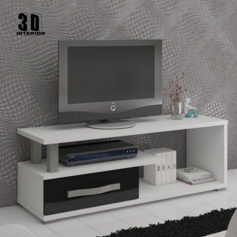 Jual Blackdrop TV || Rak TV Minimalis Dengan 1 Laci | Shopee Indonesia