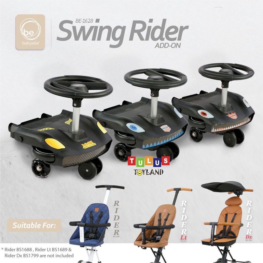 Jual Babyelle Swing Rider Add On twister car aksesoris Stroller