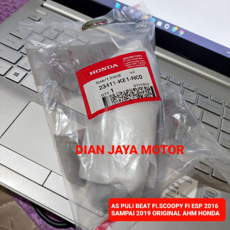 Jual (AHM) As puli Beat fi esp scoopy fi esp pop setreet 23411-K81-N00 ...