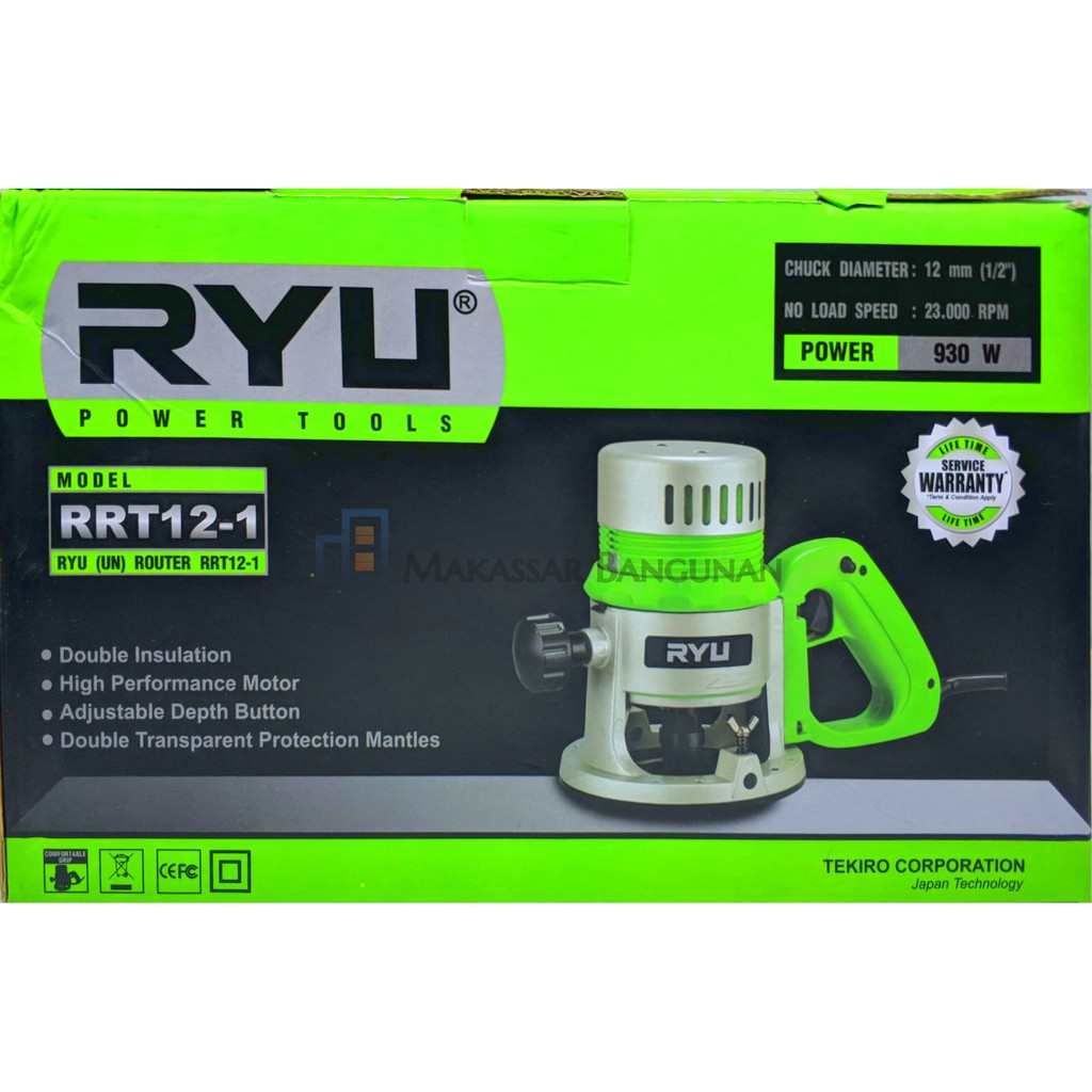 Jual RYU Router RRT12-1 / Mesin Router / Mesin Profil Kayu | Shopee ...