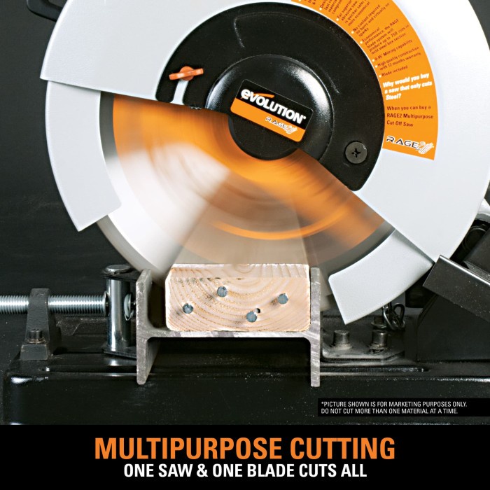 Jual Evolution Saw Rage 2 Mesin Potong Multipurpose Kayu Besi