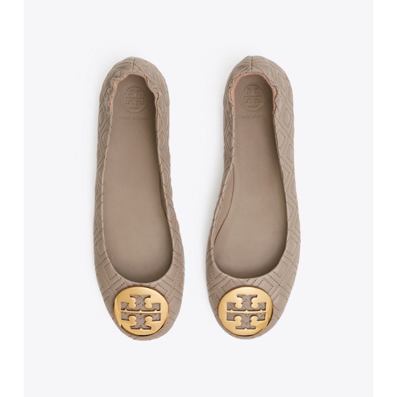 Jual ORIGINAL 100 Tory Burch Minnie Travel Ballet Flat Quilted