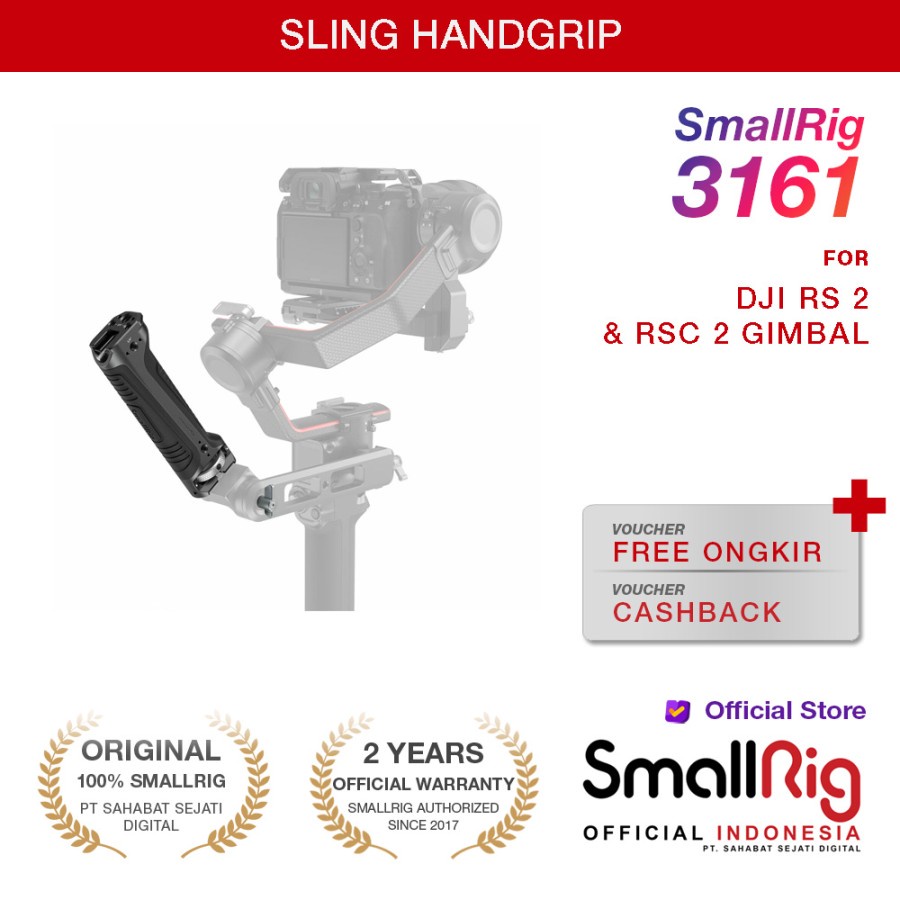 Jual Smallrig Sling Handgrip For Dji Rs 2 And Rsc 2 Gimbal 3161 ...