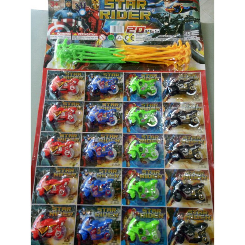 Jual Mainan Motor Tarik isi 20 pcs (Best Seller Lagi Musim) | Shopee ...
