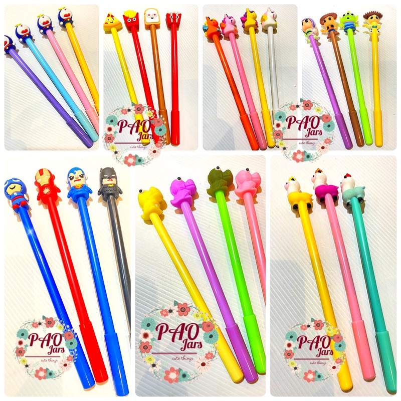 Jual Pulpen anak sekolah / pulpen karakter anak / pulpen unicorn