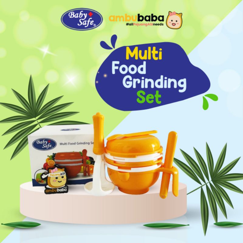 Jual Baby Safe Multi Food Grinding Set Shopee Indonesia