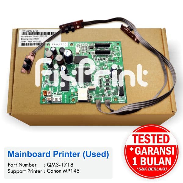 Jual Mainboard Printer Canon MP145 Board Motherboard mp145 mp 145 ...