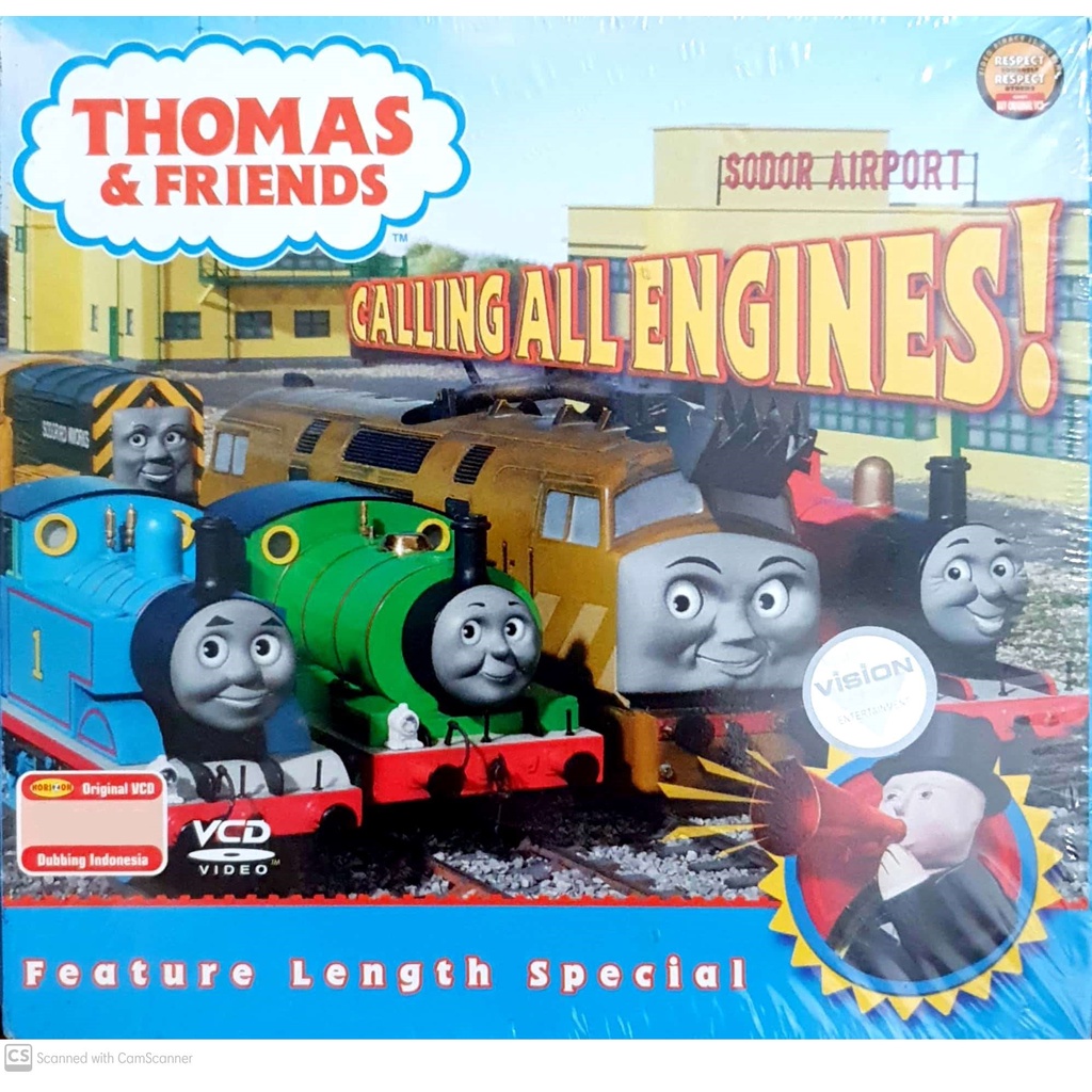 Jual Thomas Friends Calling All Engines Vcd Original Shopee Indonesia