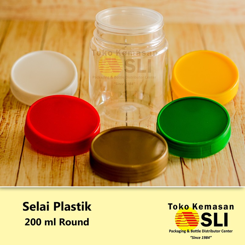 Jual Toples Selai Plastik 200 ml HARGA ECER Kemasan Package Botol