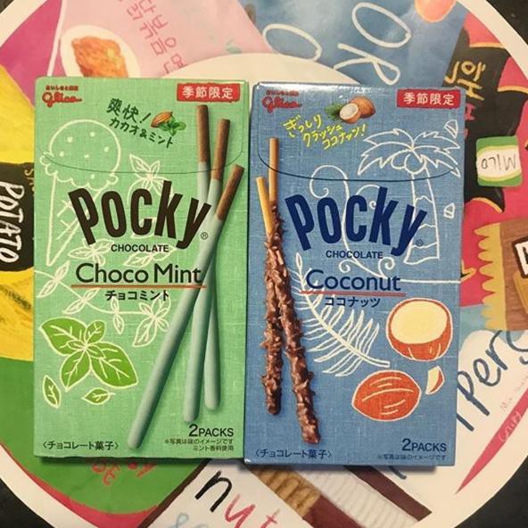 Jual Paket spesial !! POCKY CHOCO MINT & POCKY CHOCOLATE COCONUT