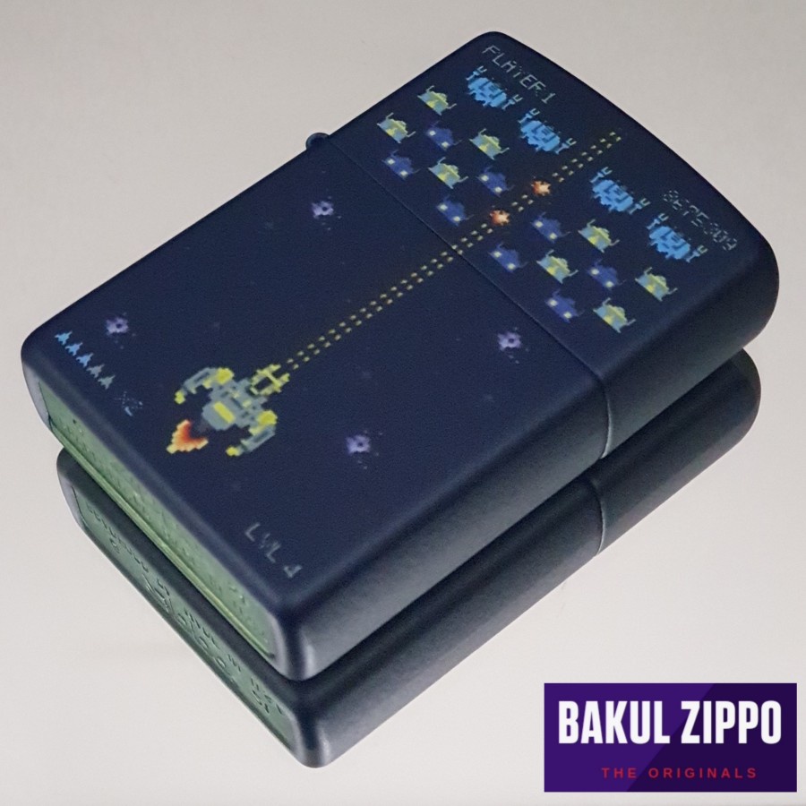 Jual 49114 ORIGINAL ZIPPO PIXEL GAME DESIGN Shopee Indonesia