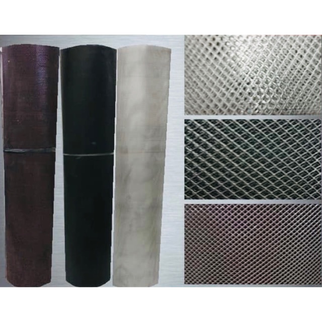 Jual KAWAT NYAMUK BAJA PER METER PINTU TERALIS EXPANDED | Shopee Indonesia