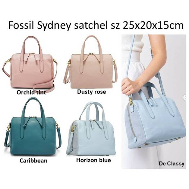 TAS FOSSIL SYDNEY SATCHEL ORIGINAL