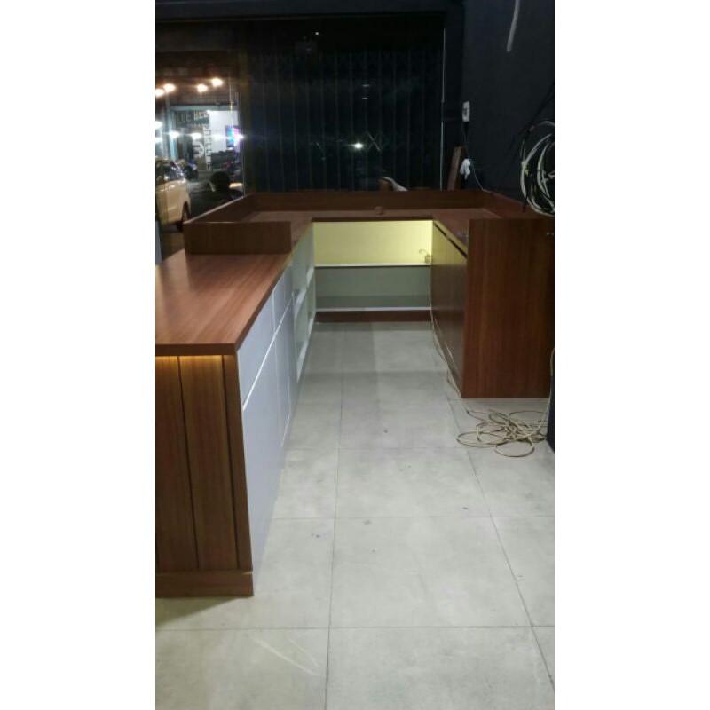 Jual Meja Counter 05 / Meja Barista / Meja Bar Cafe / Meja Kasir ...