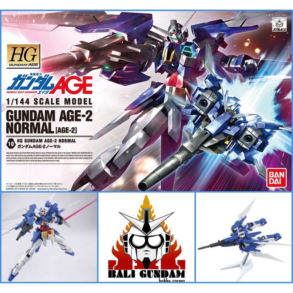 Jual HG 1/144 AGE 2 GUNDAM AGE 2 NORMAL | Shopee Indonesia