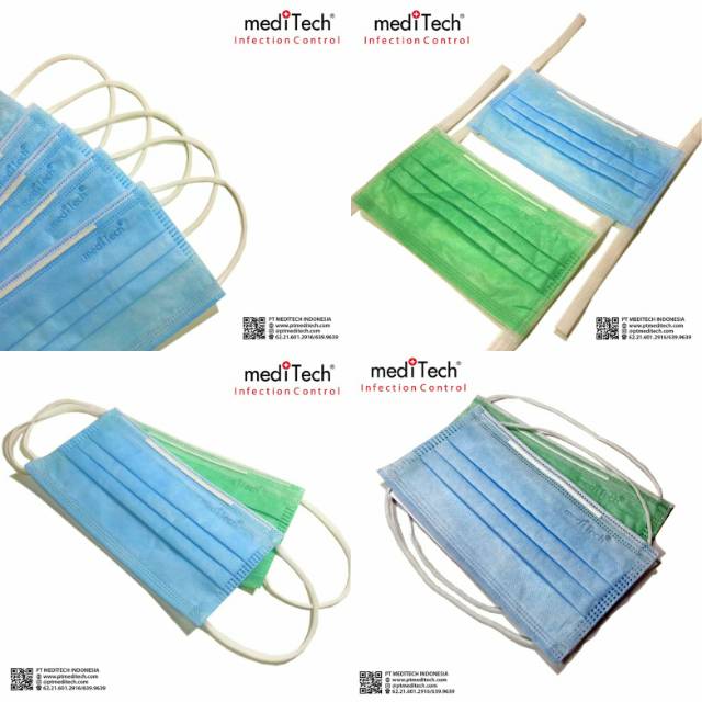 Jual Meditech Masker 3 Ply 1 Kotak 50pc ( 3 Model ) | Shopee Indonesia